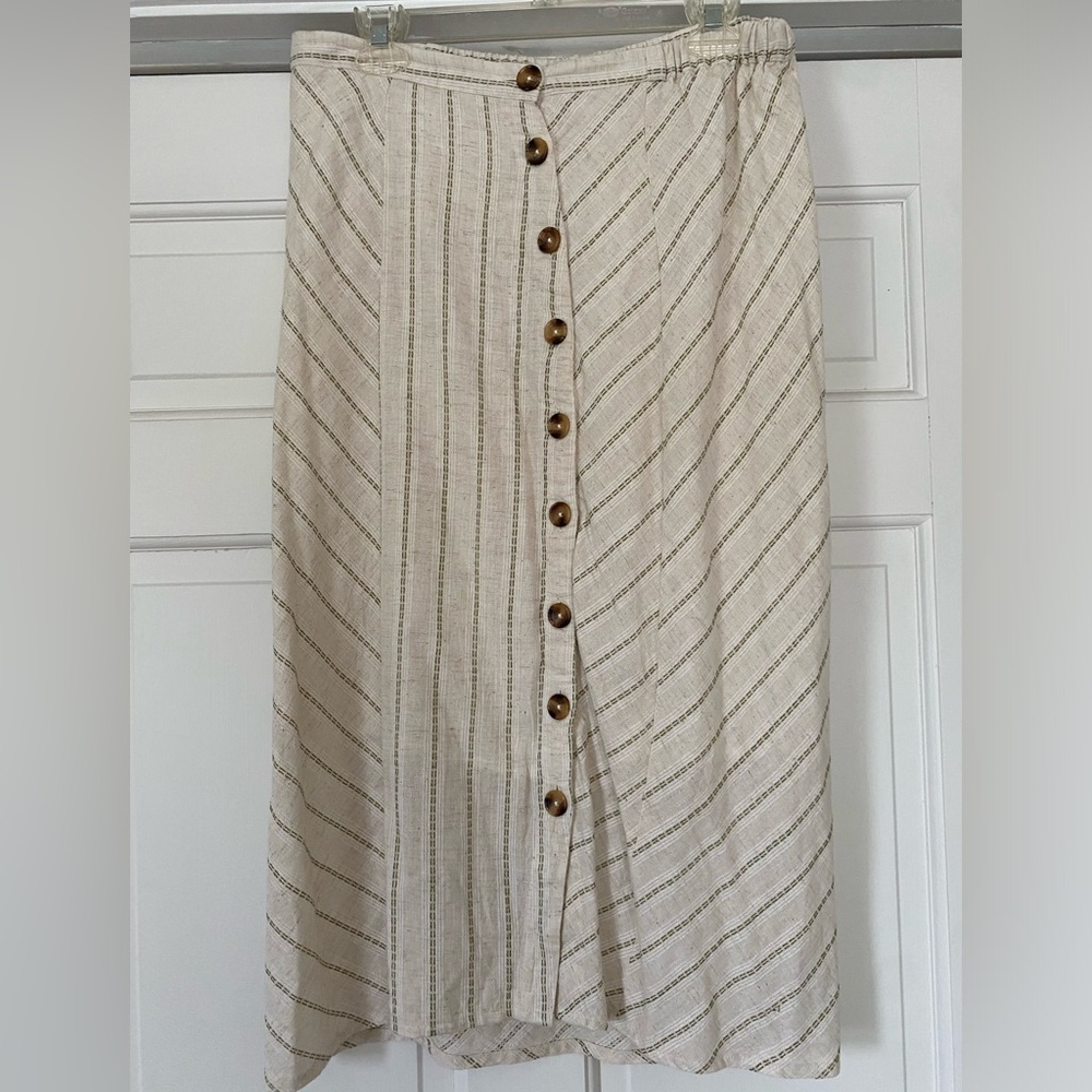 Button Down Skirt
